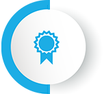 Award ribbon badge
