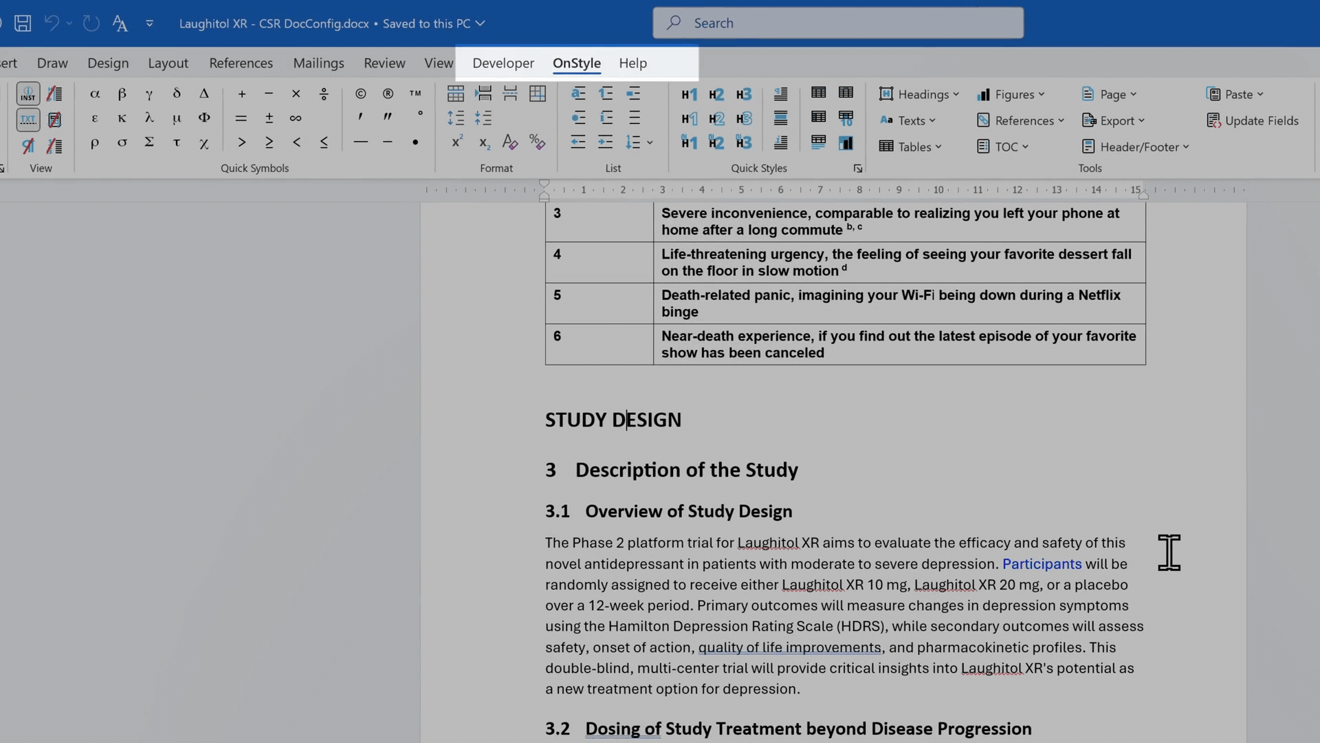 Open the OnStyle tab of the Ribbon.
In the Tools group, open the Text drop-down menu.
Click Convert Style.
