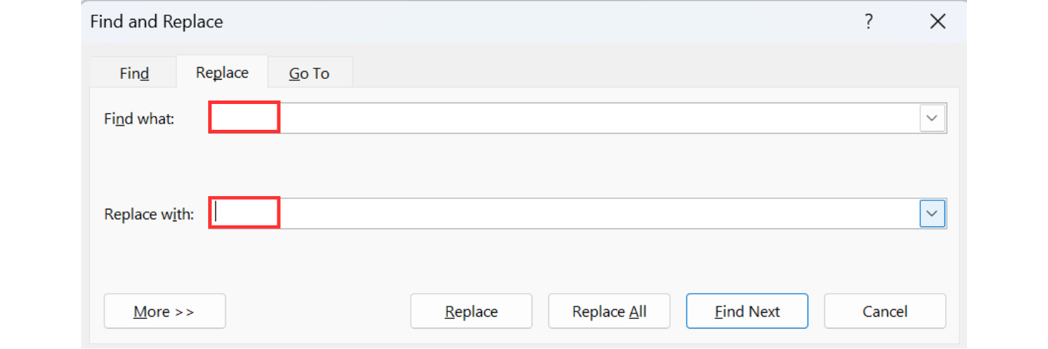 How to Adjust the Space Between Words using Find and Replace