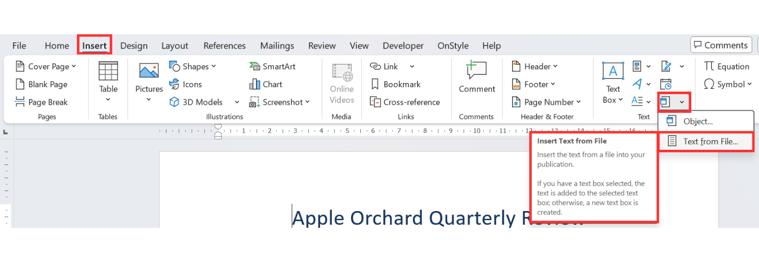 How to Insert a PDF into Word as Editable Content